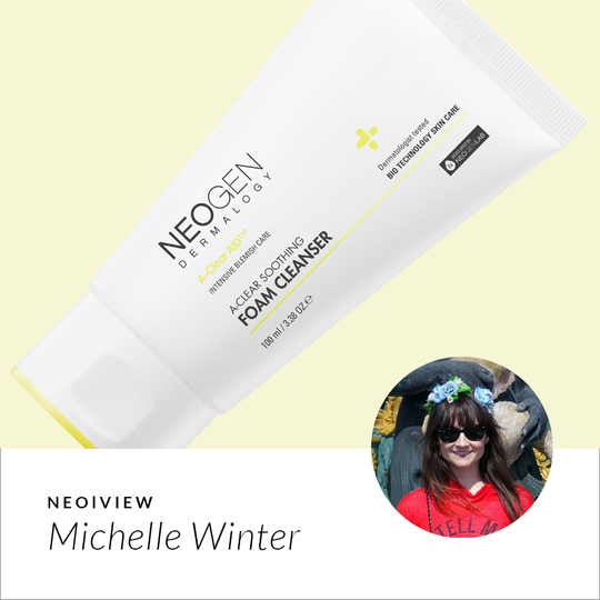 NEO I VIEW  GET BLEMISH-FREE SKIN WITH A-CLEAR SOOTHING FOAM CLEANSER - NEOGEN GLOBAL