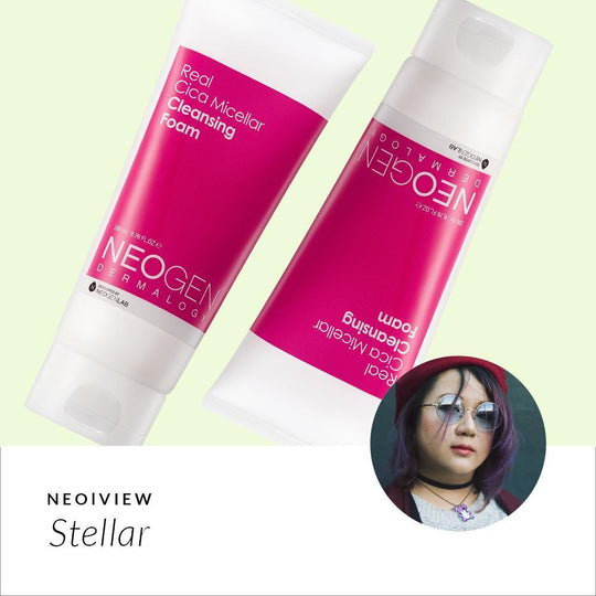 NEO I VIEWReal Cica Micellar Cleansing Foam Review by Stellar - NEOGEN GLOBAL