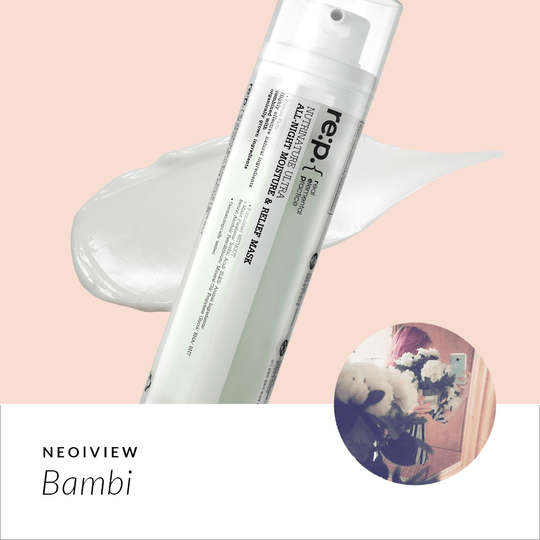NEO I VIEW RE:P Ultra All-Night Moisture & Relief Mask Review By Bambi - NEOGEN GLOBAL