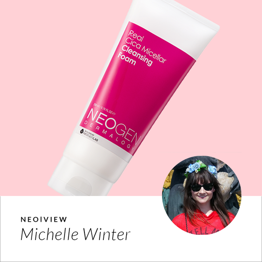 NEO I VIEWReal Cica Micellar Cleansing Foam Review by Michelle Winter - NEOGEN GLOBAL