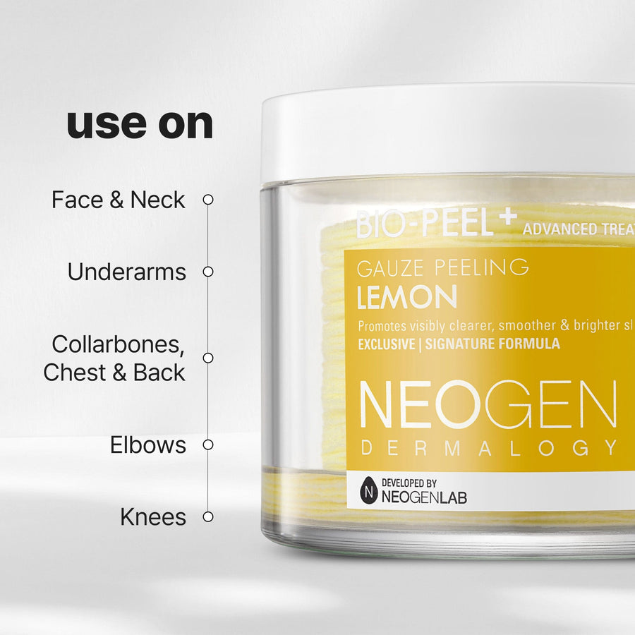 NEOGEN NEOGEN DERMALOGY Bio-Peel Gauze Peeling Lemon 6.76 oz / 200ml (30 Pads)