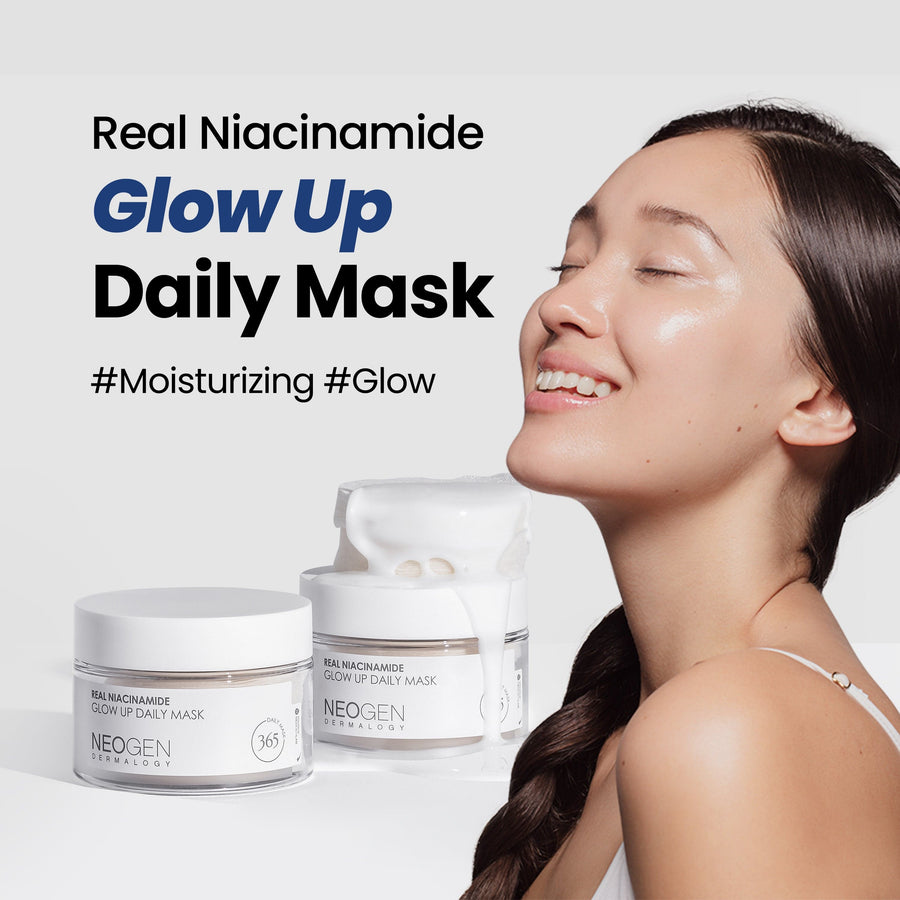 NEOGENLAB GLOBAL NEOGEN DERMALOGY REAL NIACINAMIDE GLOW UP DAILY MASK(180ml,40EA)