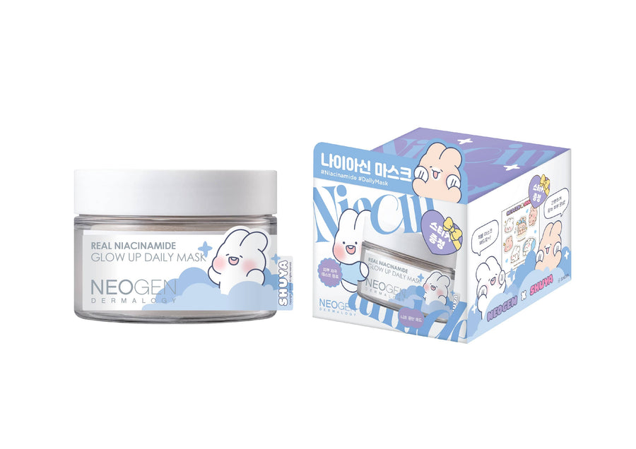 NEOGENLAB GLOBAL [SHUYA X NEOGEN] NEOGEN DERMALOGY REAL NIACINAMIDE GLOW UP DAILY MASK(180ml,40EA) (Copy)