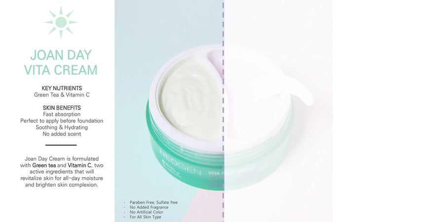 NEOGEN [1BOX / 140ea] NEOGEN Vita Duo Day Cream Refill Only (NEOGEN & Joan Kim Collaboration)