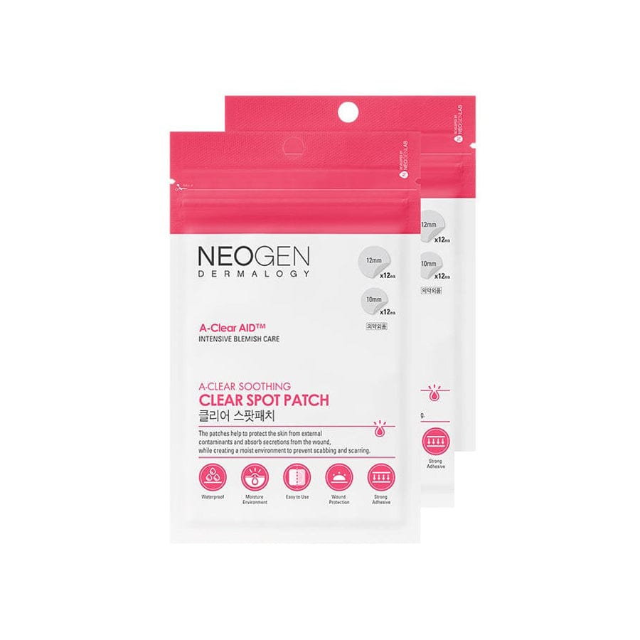 NEOGEN NEOGEN DERMALOGY A-Clear Aid Soothing Spot Patch, 24 Count (2 Packs)