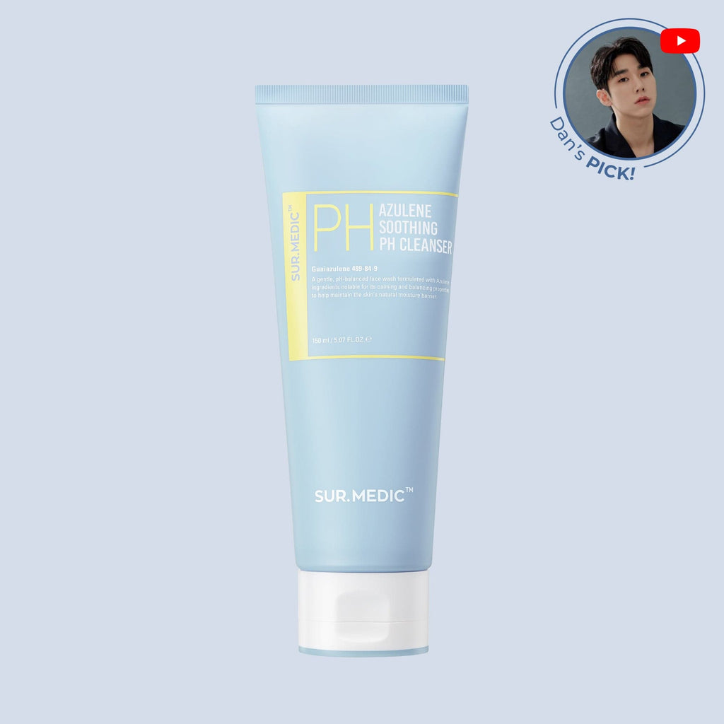 SUR.MEDIC+ AZULENE SOOTHING PH CLEANSER (50ml)