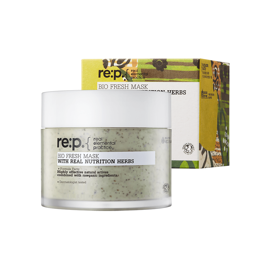 re:p RE:P. Bio Fresh Mask with Real Nutrition Herbs 4.55 oz / 130g